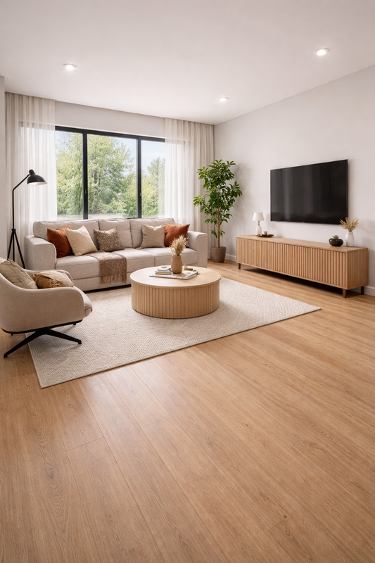 SPC водоустойчива винилова настилка 4,5мм - ДЪБ