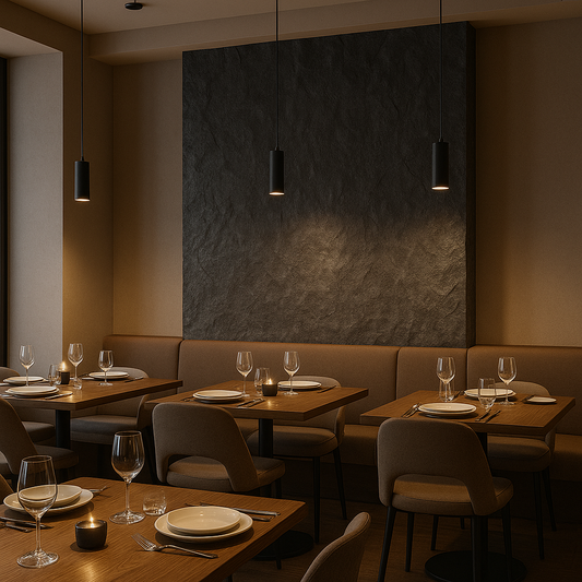 EPS пано каменна текстура - Дарк грей 50*120 см