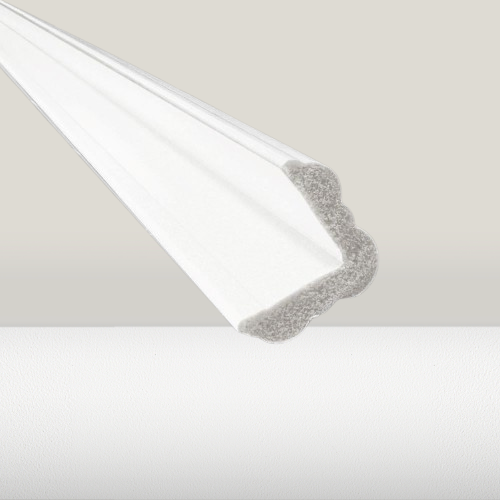 Външен бял ъглов профил 3см