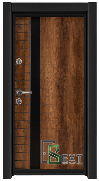 Подсилена блиндирана входна врата VENTANA DUO