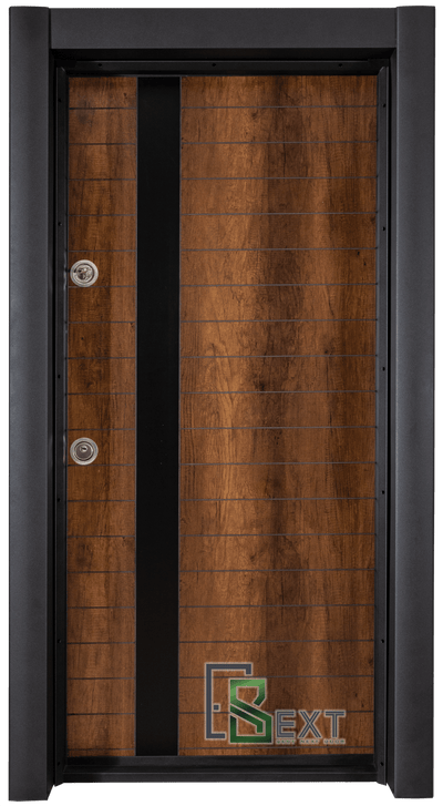 Подсилена блиндирана входна врата VENTANA DUO