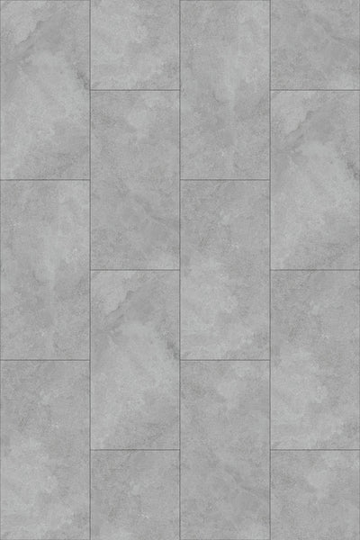 SPC винилова настилка Floor V Essentials STB2127 в светлосив каменен десен, наредена