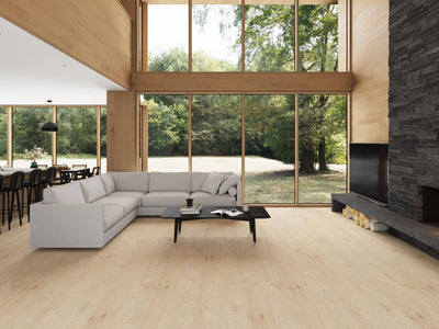 SPC винилова настилка Forma Perpetua WIRF044-014 във всекидневна на къща