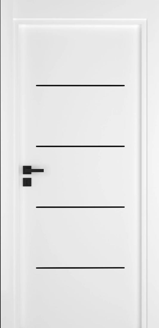 Интериорна врата Бяла3